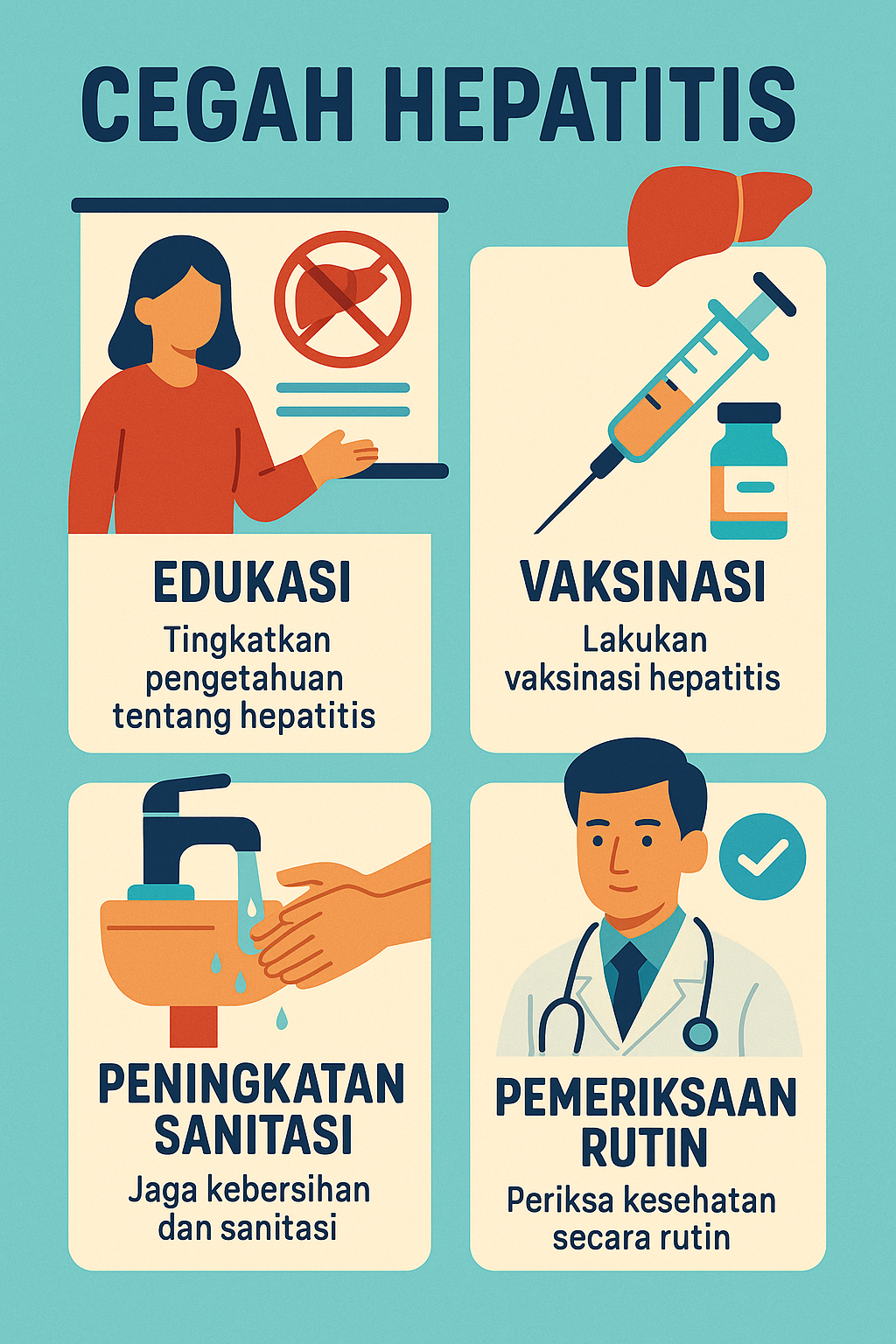 Promosi Kesehatan untuk Pengendalian Penyakit Hepatitis