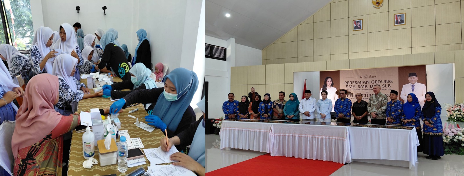 Gubernur Maluku Utara pada Peluncuran PKG satuan pendidikan tahun 2026